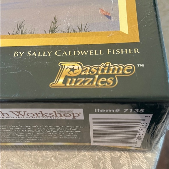 500 Piece Puzzle - Gristle Mill Stream by Sally Caldwell Fisher - Picture 2 of 5